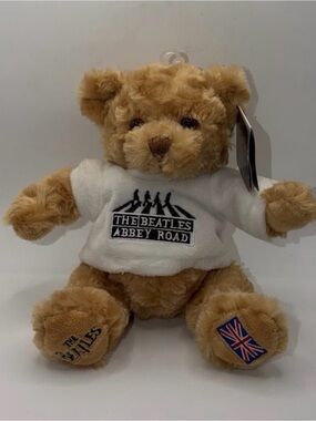 NWT Keel Toys The Beatles Abbey Road 9” Teddy Bear